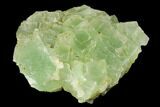 Light-Green, Cubic Fluorite Crystal Cluster - Morocco #174000-1